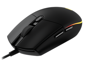 Logitech - G203 LIGHTSYNC Gaming mus sort Logitech