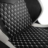 noblechairs EPIC Real Leather Sort/Hvid/Rød noblechairs