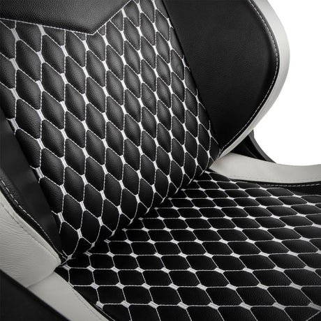 noblechairs EPIC Real Leather Sort/Hvid/Rød noblechairs
