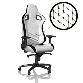 noblechairs EPIC Hvid/Sort noblechairs