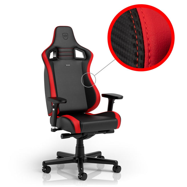 noblechairs EPIC Compact Black/Carbon/Red noblechairs