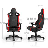 noblechairs EPIC Compact Black/Carbon/Red noblechairs