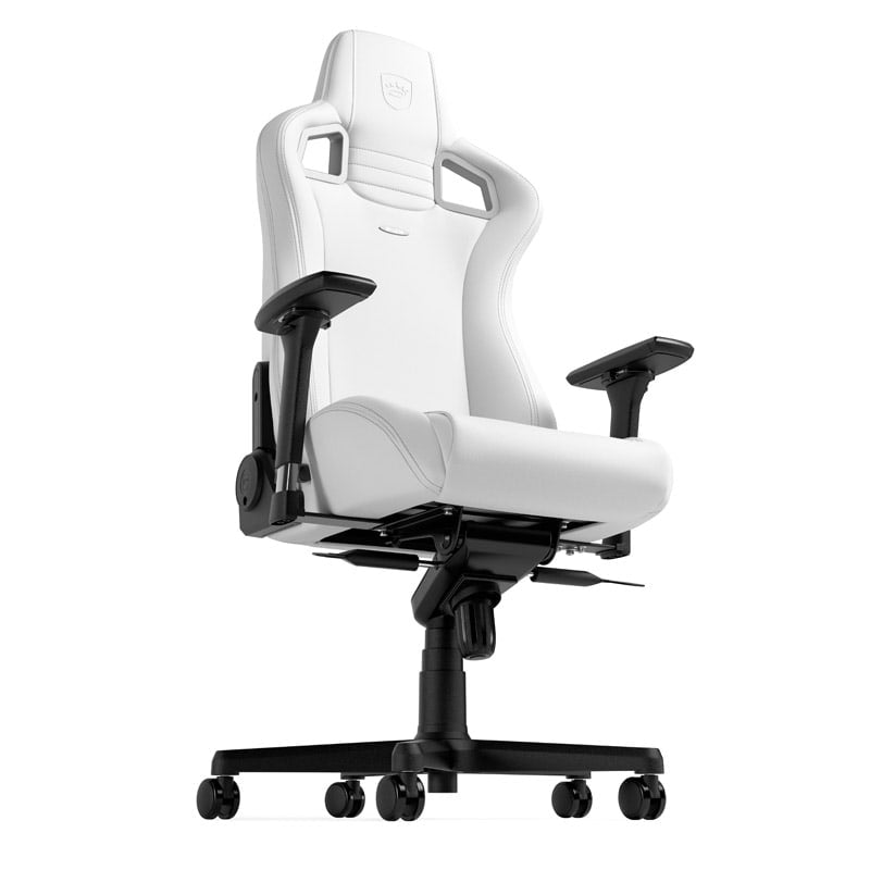 noblechairs EPIC White Edition Kostenloser Versand ab 899 NOK bei Geekd