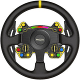 MOZA RS Steering Wheel Round Leather version Moza Racing