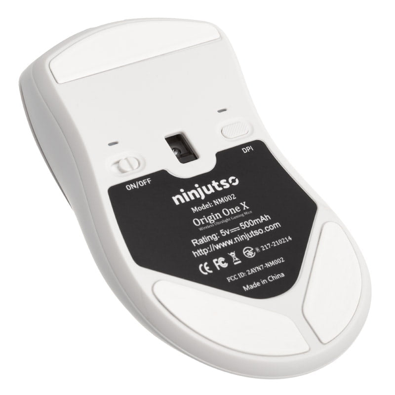 Ninjutso Origin One X Wireless Gaming mouse - white Ninjutso