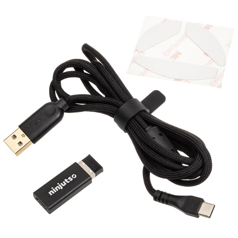 Ninjutso Origin One X Wireless Gaming mouse - white Ninjutso