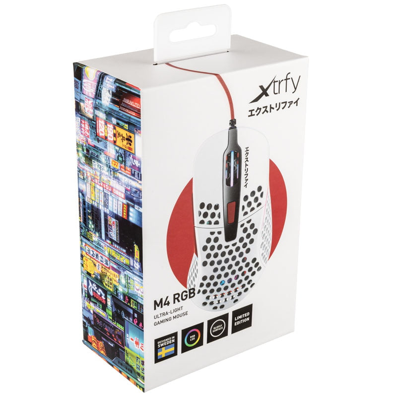 Xtrfy M4 RGB, Gaming Mouse, Tokyo Xtrfy