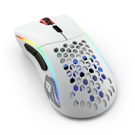 Glorious Model D Minus Wireless - Matte White Glorious