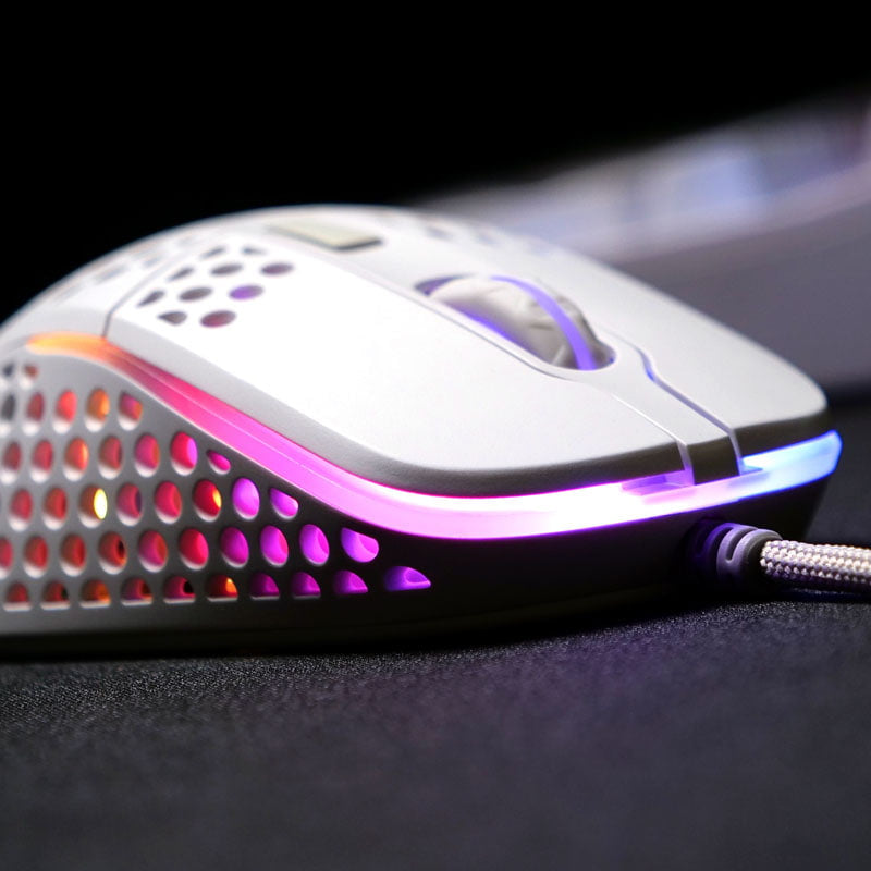 Xtrfy M4 RGB, Gaming Mouse, White Xtrfy