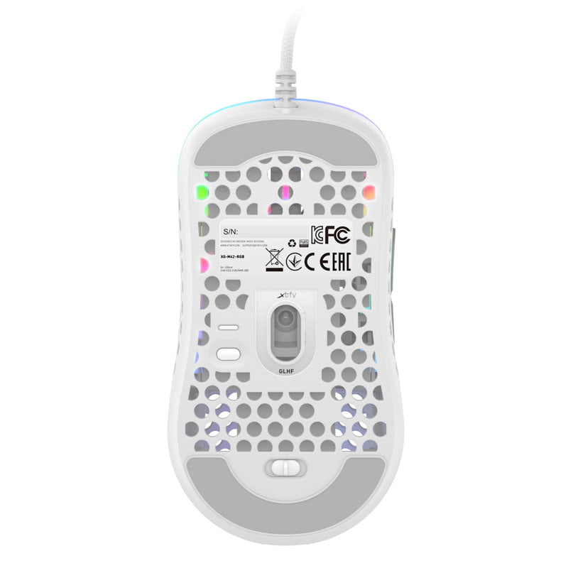 Xtrfy M42 RGB, Gaming Mouse, White Xtrfy