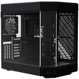 Hyte Y60 Midi Tower - Black/Black, PCI-e 4.0, Panoramic Glass View HYTE