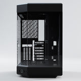 Hyte Y60 Midi Tower - Black/Black, PCI-e 4.0, Panoramic Glass View HYTE