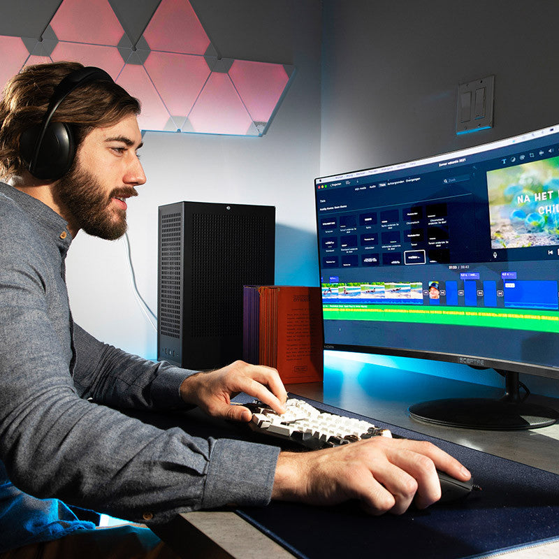 Hyte Revolt 3 Mini ITX - black HYTE