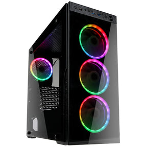 Kolink Horizon RGB Midi-Tower, Tempered Glass - Black Kolink