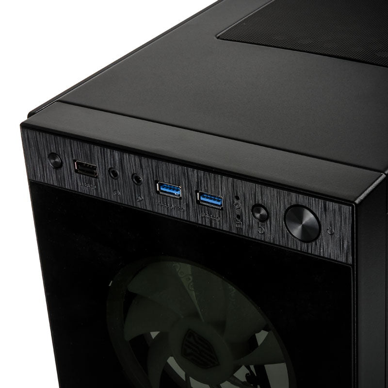 Kolink Horizon RGB Midi-Tower, Tempered Glass - Black Kolink