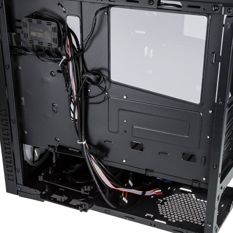 Kolink Horizon RGB Midi-Tower, Tempered Glass - Black Kolink