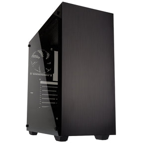 Kolink Stronghold Midi-Tower, Tempered Glass - Black Window Kolink