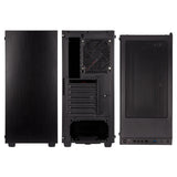 Kolink Stronghold Midi-Tower, Tempered Glass - Black Window Kolink
