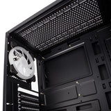 Kolink Observatory RGB Midi-Tower, Tempered Glass - Black Window Kolink