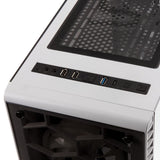 Kolink Observatory RGB Midi-Tower, Tempered Glass - White Window Kolink