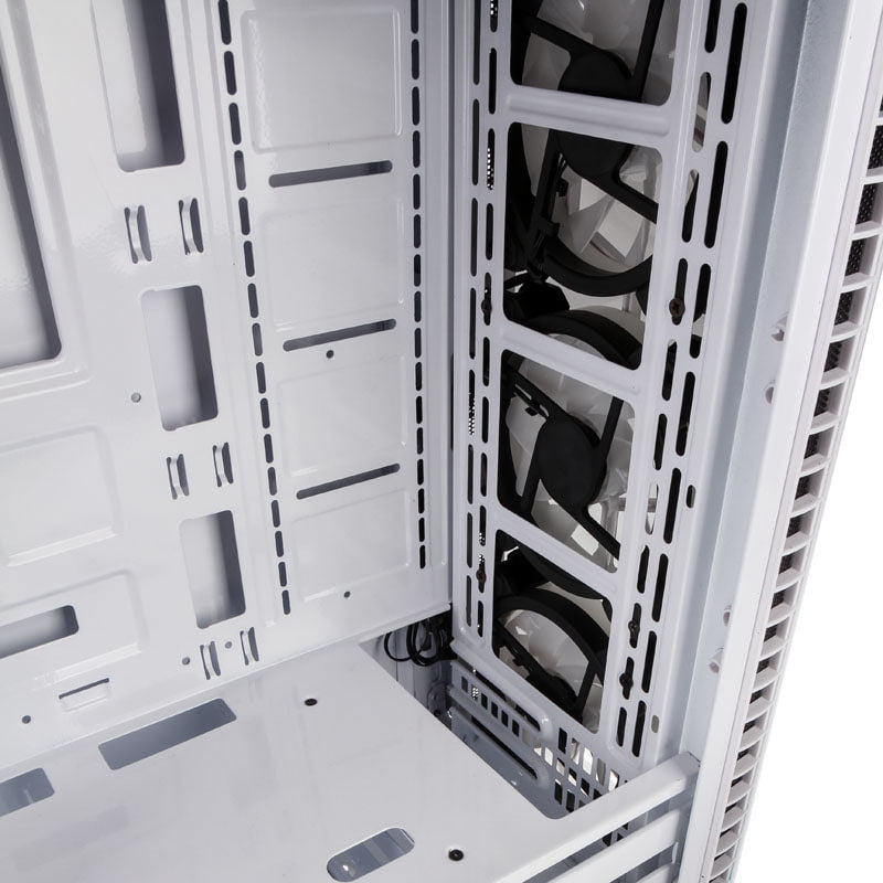 Kolink Observatory RGB Midi-Tower, Tempered Glass - White Window Kolink