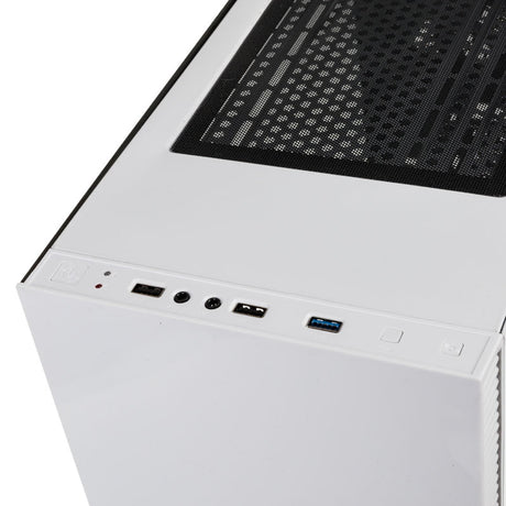 Kolink Stronghold Midi-Tower, Tempered Glass - White Window Kolink