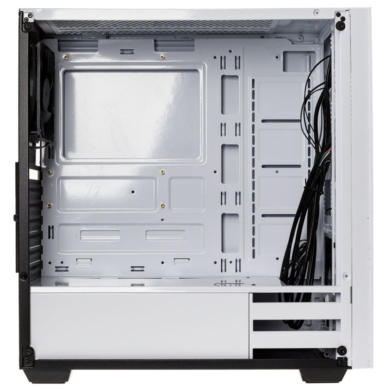 Kolink Stronghold Midi-Tower, Tempered Glass - White Window Kolink
