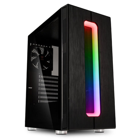 Kolink Nimbus RGB Midi-Tower, Tempered Glass - Black Kolink