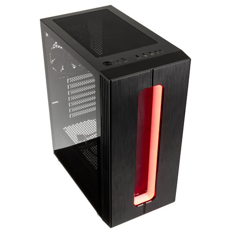 Kolink Nimbus RGB Midi-Tower, Tempered Glass - Black Kolink