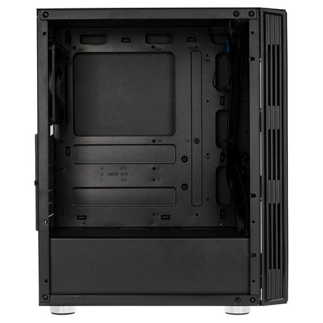 Kolink Nimbus RGB Midi-Tower, Tempered Glass - Black Kolink
