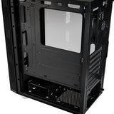 Kolink Nimbus RGB Midi-Tower, Tempered Glass - Black Kolink