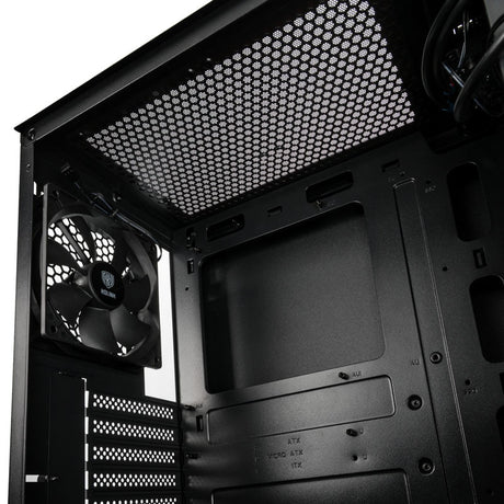 Kolink Nimbus RGB Midi-Tower, Tempered Glass - Black Kolink