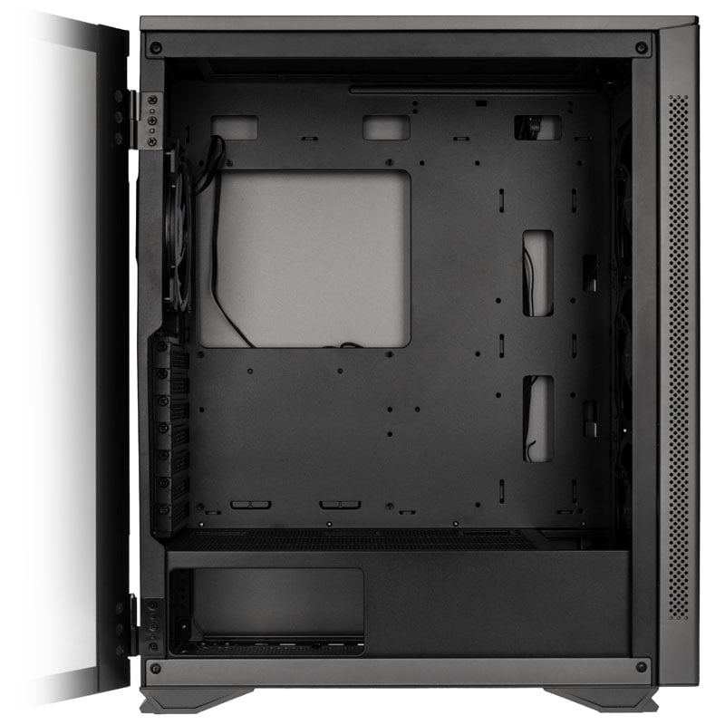 Kolink Stronghold Prism ARGB Midi Tower Case - Gunmetal Grey Kolink
