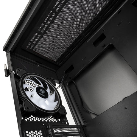 Kolink Stronghold Prism ARGB Midi Tower Case - Gunmetal Grey Kolink