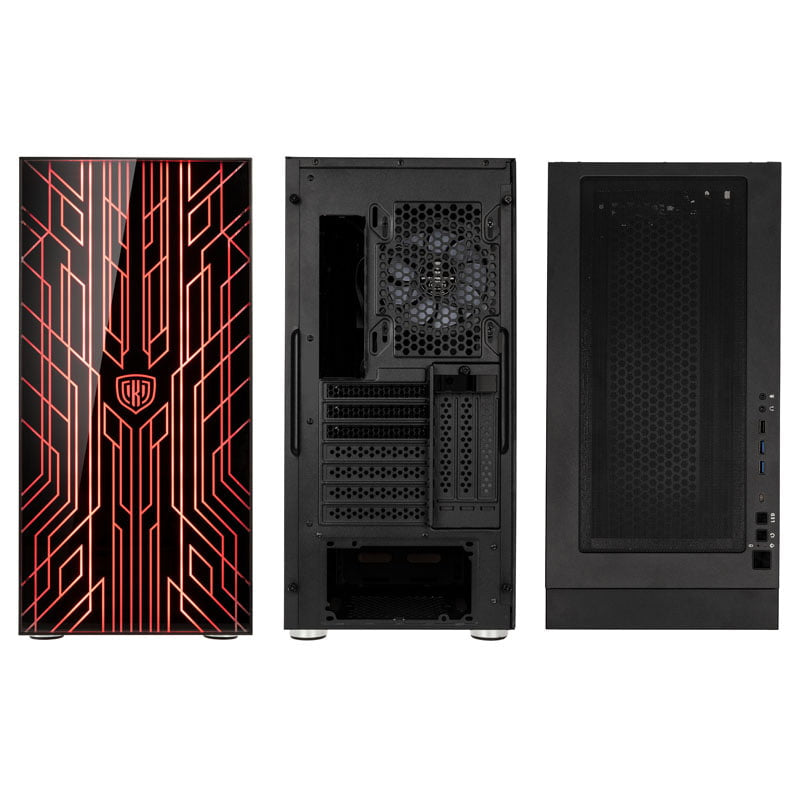 Kolink Unity Nexus ARGB Midi Tower Case-Black Kolink