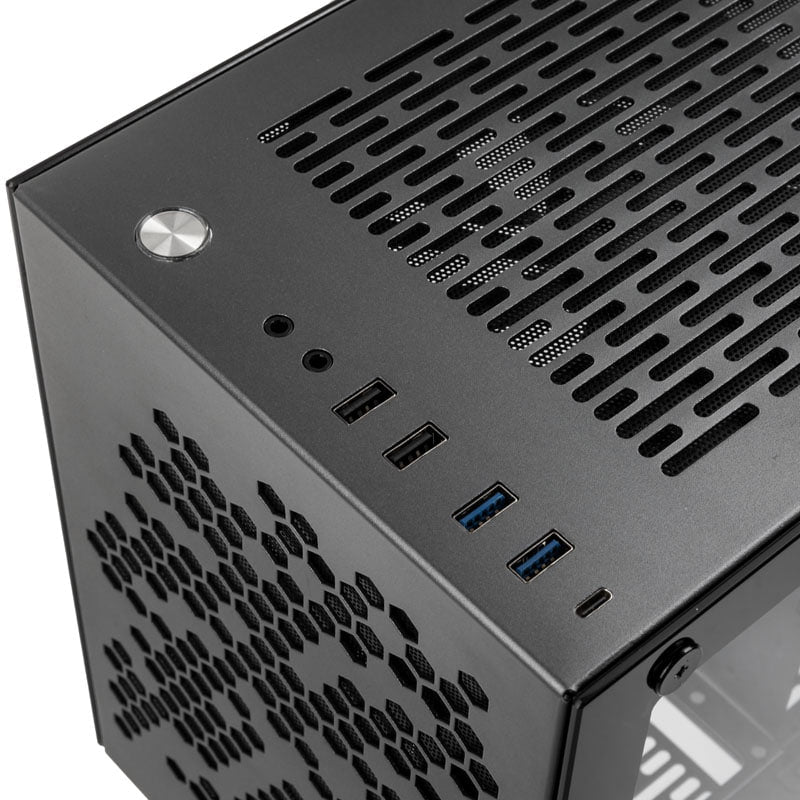 Kolink Rocket Heavy Aluminium Mini-ITX Case - Gunmetal Grey Kolink