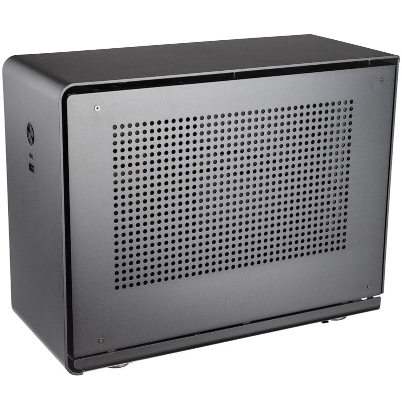 Kolink Rocket V2 Aluminium Mini-ITX Case - Titanium Grey Kolink