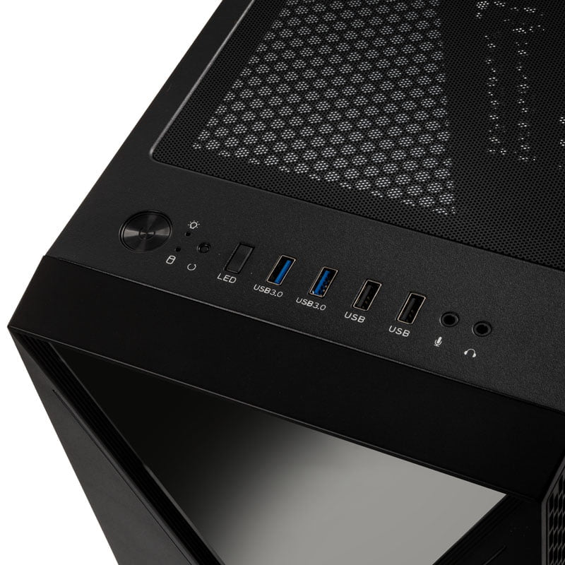 Kolink Void X ARGB Midi Tower Case - Black Kolink