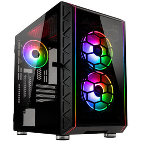Kolink Citadel Glass SE ARGB Micro-ATX Case - Black Kolink