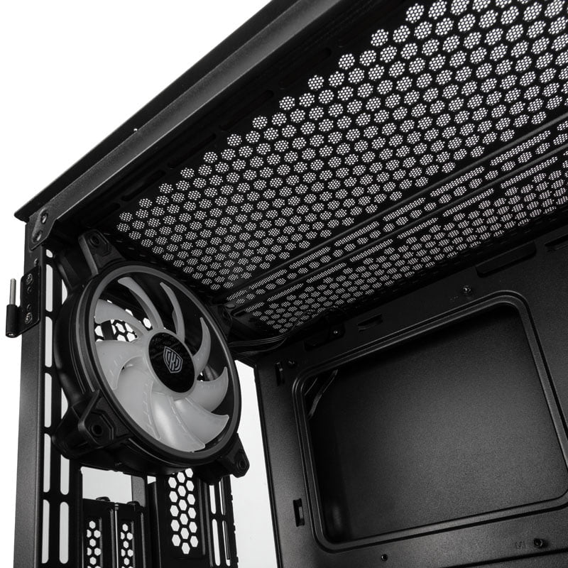 Kolink Citadel Glass SE ARGB Micro-ATX Case - Black Kolink