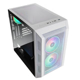 Kolink Citadel Mesh RGB Micro-ATX Case - White Kolink