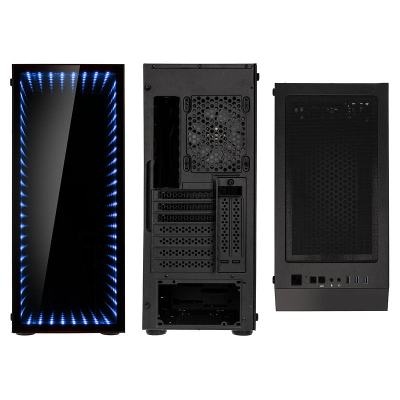 Kolink Void Rift ARGB Midi Tower Case - Black Kolink