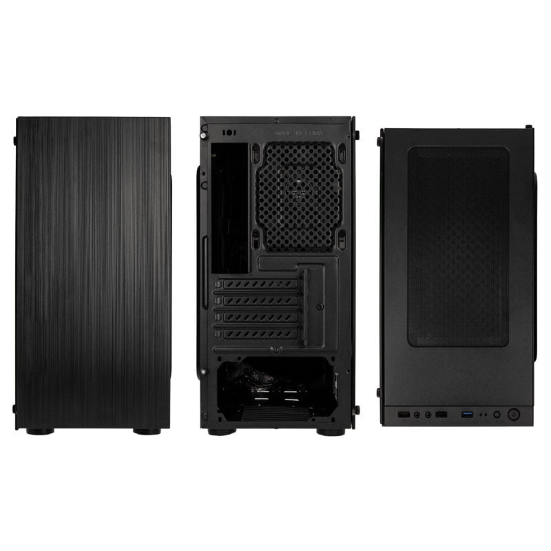 Kolink Stronghold M Micro-ATX Case-Black Window Kolink