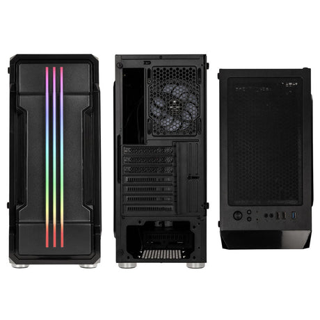 Kolink Inspire Series K10 Midi-Tower ARGB Gaming Case-Black Window Kolink