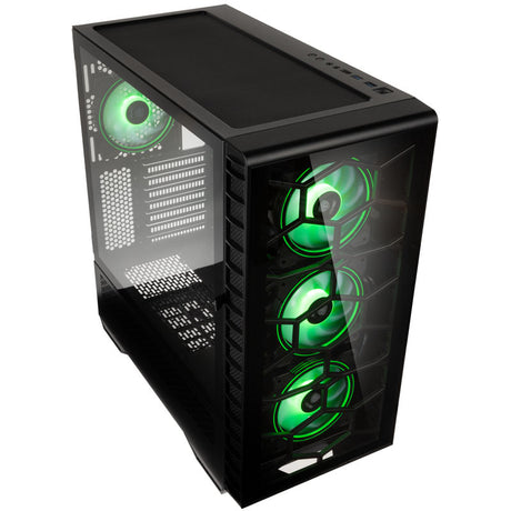 Kolink Observatory Y ARGB Midi-Tower Gaming Case-Black Window Kolink