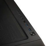 Kolink Observatory Y ARGB Midi-Tower Gaming Case-Black Window Kolink