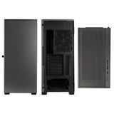 Kolink Stronghold Barricade Midi Tower Case - Gunmetal Grey Kolink