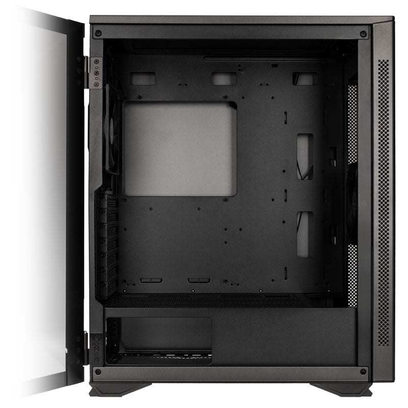 Kolink Stronghold Barricade Midi Tower Case - Gunmetal Grey Kolink