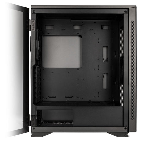 Kolink Stronghold Barricade Midi Tower Case - Gunmetal Grey Kolink