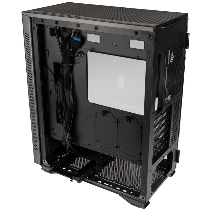 Kolink Stronghold Barricade Midi Tower Case - Gunmetal Grey Kolink